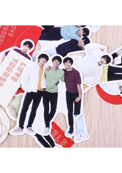 Moda Bts Kendinizi Seviyorum Bangtan Boys Üyeleri Baskı Duvar Sticker Odası Dekor (Yurt Dışından) indirimleri