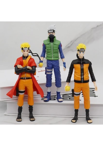 18 cm Anime Uzumaki Naruto Sasuke Hatake Kakashi Uchiha Itachi Pvc Action Figure Heykelcik Heykel Modeli Oyuncak Bebek (Yurt Dışından) modelleri