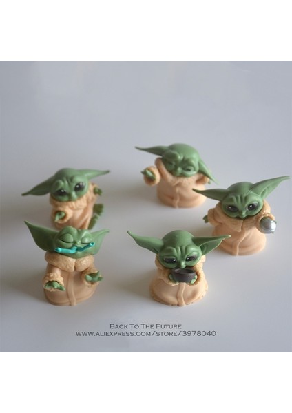 Disney Star Wars Oyuncak Ustası 5-6 cm Bebek Yoda Darth Pvc Aksiyon Figürü Anime Figürleri Koleksiyonu Bebek Mini Oyuncak Modeli Çocuklar Için (Yurt Dışından) modelleri