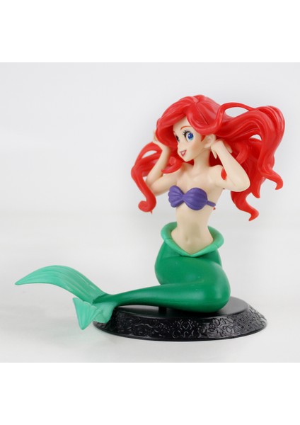 10 cm Prenses Denizkızı Güzellik Balık Ariel Pvc Action Figure Karikatür Koleksiyon Model Oyuncak Bebek Hediye Dekorasyon Brinquedos (Yurt Dışından) fiyatları