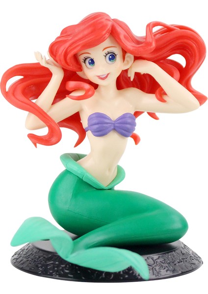 10 cm Prenses Denizkızı Güzellik Balık Ariel Pvc Action Figure Karikatür Koleksiyon Model Oyuncak Bebek Hediye Dekorasyon Brinquedos (Yurt Dışından) fırsatları