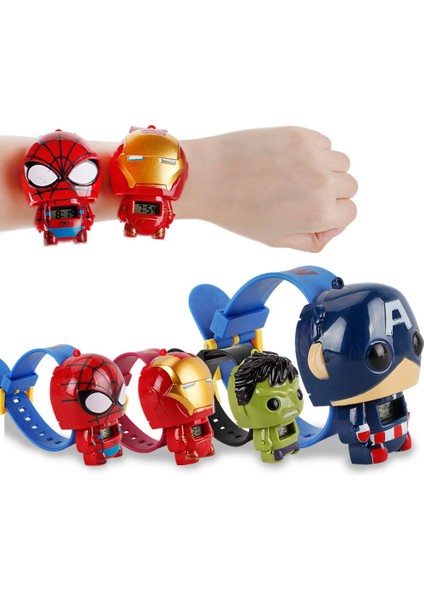 Marvel Anime Figürü Kawaii Örümcek Adam Çocuk Izle Hulk Demir Adam Karikatür Aksiyon Figürü Çocuk Çocuk Oyuncakları Doğum Günü Noel Hediyesi (Yurt Dışından) fiyatları
