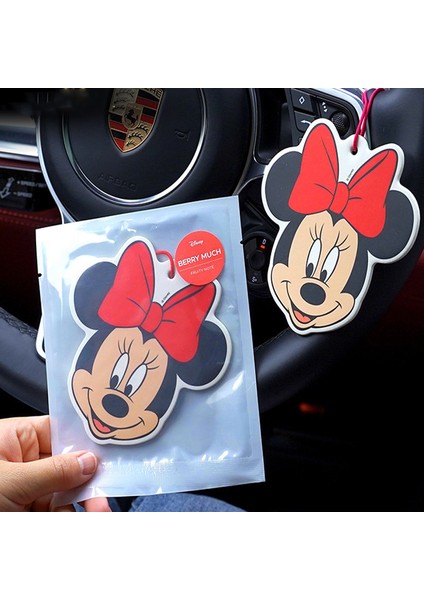 Disney Anime Figürü Mickey Mouse Donald Duck Araba Kokulu Kolye Kawaii Aksiyon Figürü Araba Aksesuarları Dekor Çocuk Oyuncakları Hediye (Yurt Dışından) modelleri