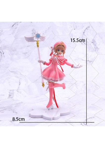 [rongcai] Twınkle1 Şekil Oyuncaklar Captor Sakura Güzel Cardcaptor Aksiyon Figürü Anime Kek Süslemeleri Hediyeler Şekil Modelleri Pvc Sihirli Değnek Kızlar (Yurt Dışından) fiyatları