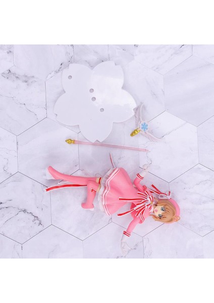 [rongcai] Twınkle1 Şekil Oyuncaklar Captor Sakura Güzel Cardcaptor Aksiyon Figürü Anime Kek Süslemeleri Hediyeler Şekil Modelleri Pvc Sihirli Değnek Kızlar (Yurt Dışından) modelleri