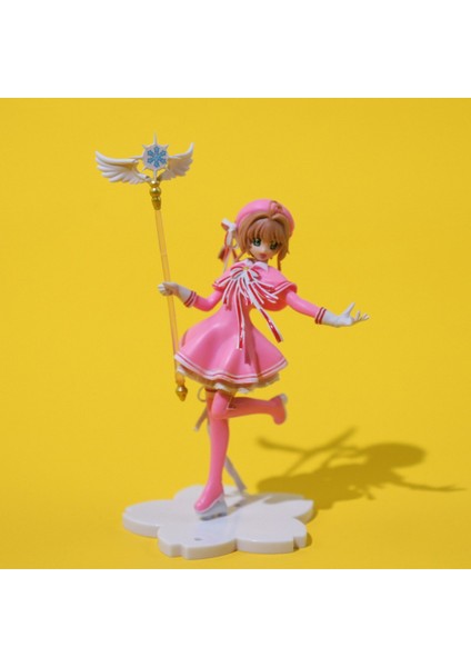 [rongcai] Twınkle1 Şekil Oyuncaklar Captor Sakura Güzel Cardcaptor Aksiyon Figürü Anime Kek Süslemeleri Hediyeler Şekil Modelleri Pvc Sihirli Değnek Kızlar (Yurt Dışından) fırsatları