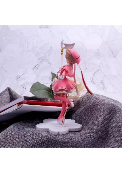 [rongcai] Twınkle1 Şekil Oyuncaklar Captor Sakura Güzel Cardcaptor Aksiyon Figürü Anime Kek Süslemeleri Hediyeler Şekil Modelleri Pvc Sihirli Değnek Kızlar (Yurt Dışından) indirimleri