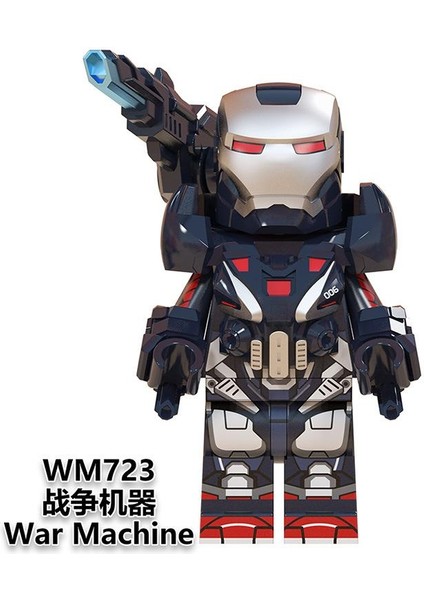 8 Adet/grup WM6063 Endgame Demir Adam Thor Kaptan Marvel Karınca Adam Wasp Doktor Garip Savaş Makinesi Scarlet Cadı Yapı Taşları Çocuk Oyuncak (Yurt Dışından)