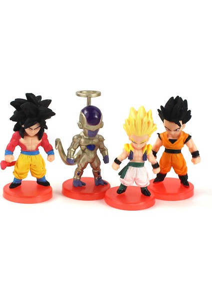 6-8 cm 8 Adet/grup Anime Dragon Ball Z Goku Vegeta Freeza Broly Süper Saiyan Pvc Aksiyon Figürü Oyuncakları Koleksiyon Model Bebekler (Yurt Dışından) indirimleri
