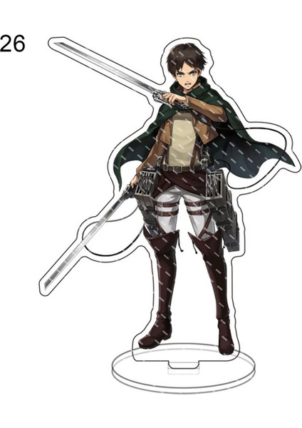 Ackerman Standı Ekran Canlı Mükemmel Işçilik 3D Masa Dekoru Çocuk Odası Dekor Titan'a Saldırı Sergi Salonu Için Standı Ekran (Yurt Dışından)