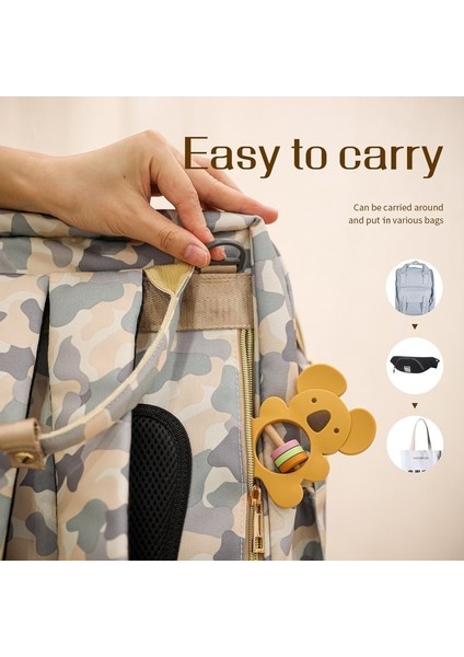 Silikon Çıngıraklar Çocuklar Için Hayvan Koala Handbells Yenidoğan Bebek Yatağı Çan Eğitici Oyuncaklar Güvenli Gıda Sınıfı Bebek Diş Kaşıyıcı Bebek Ürünleri (Yurt Dışından) fırsatları