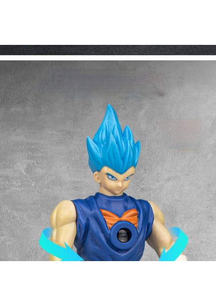 Yeni Sürüm Dragon Ball Z Projeksiyon Modeli Dekorasyon Bebek Anime Çevre Birimleri Pembe Mavi Goku Vegeta Çocuklar Için Fit Hediye (Yurt Dışından)