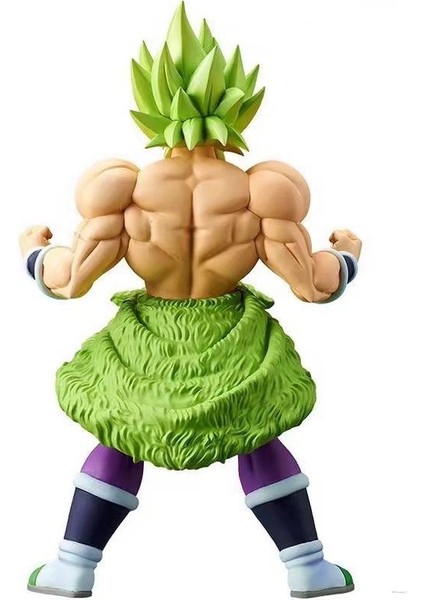 Dragon Ball Süper Tiyatro Sürümü Kazınmış Wu Yongden Kızgın Broly Yeşil Saç Derin Pvc Şekil Kutulu Şekil (Yurt Dışından)