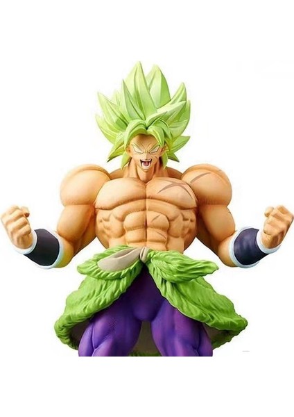 Dragon Ball Süper Tiyatro Sürümü Kazınmış Wu Yongden Kızgın Broly Yeşil Saç Derin Pvc Şekil Kutulu Şekil (Yurt Dışından)