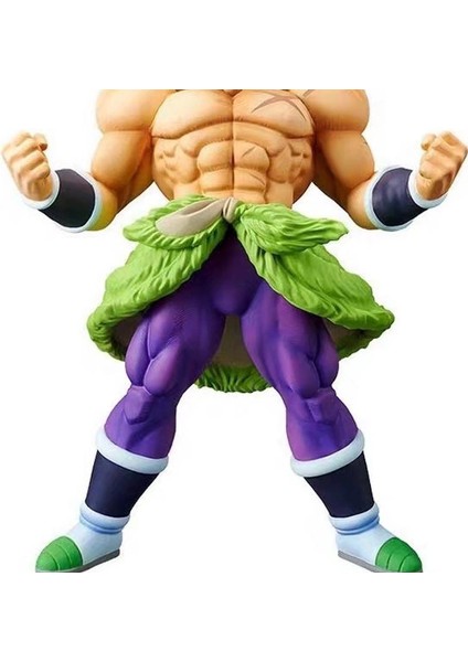 Dragon Ball Süper Tiyatro Sürümü Kazınmış Wu Yongden Kızgın Broly Yeşil Saç Derin Pvc Şekil Kutulu Şekil (Yurt Dışından)
