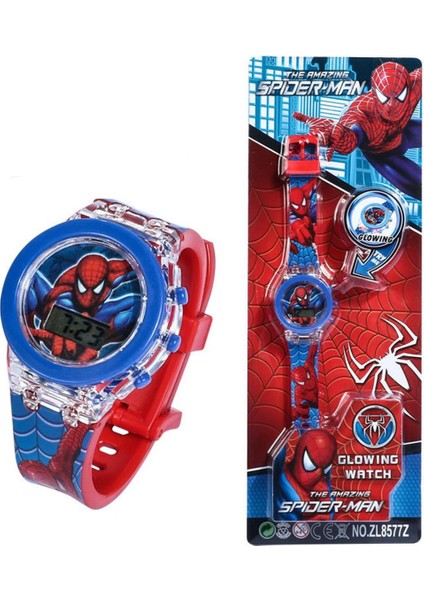Marvel Kawaii Örümcek Adam Avengers Anime Figürü Karikatür Aksiyon Figürü Çocuk Saati Doğum Günü Noel Hediyesi Oyuncaklar Izle (Yurt Dışından)