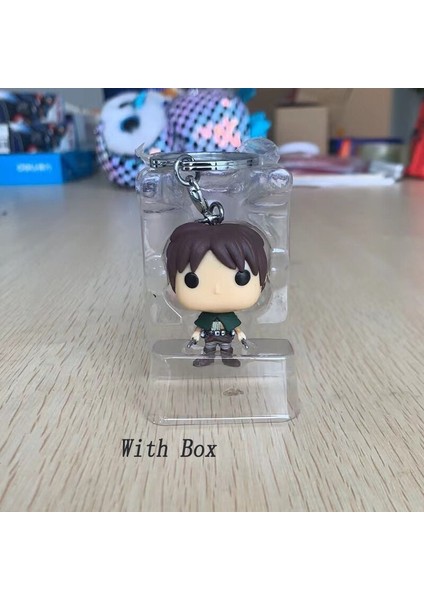 Attack On Titan Anahtarlık Rivaille Ackerman Levi Şekil Koleksiyonu (Yurt Dışından)