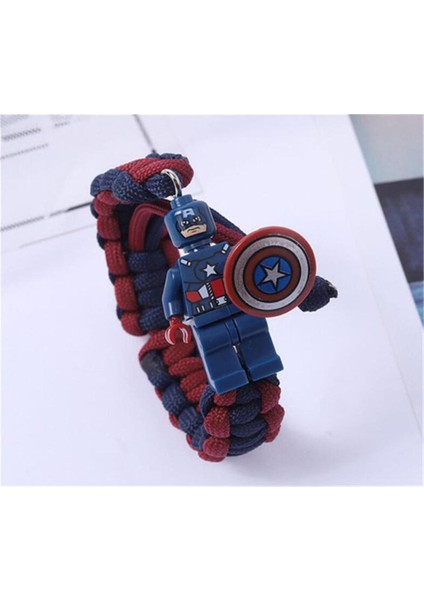 [hazır Stok] Oyuncak Hikayesi Aksiyon Figürleri Buzz Lightyear Woody Demir Adam Bileklik Yapı Taşları Oyuncaklar Çocuklar Için Hediye Türü: Kaptan Amerika (Yurt Dışından)