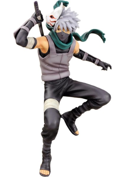 Karikatür Anime Naruto Aksiyon Figürü Kakashi Minyatür Model Dekor Ekran Kalıp (Yurt Dışından)