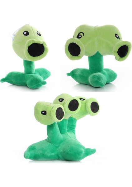Bitkiler Vs Zombies Peashooter Dolması Peluş Oyuncaklar 15 cm Pvz Bitkiler Peashooter Bölünmüş Bezelye Peluş Yumuşak Oyuncak Bebek Çocuklar Çocuklar Için Hediyeler (Yurt Dışından)