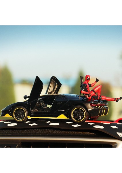 Disney Marvel Deadpool Aksiyon Figürleri Mini Bebek Araba Dekorasyon Karikatür Anime Film Heykelcik Pvc Koleksiyon Modeli Çocuklar Hediye (Yurt Dışından) fiyatları