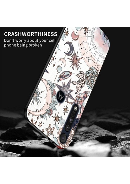 Moto One Makro Kılıf Için Silikon Yumuşak Sevimli Telefon Kapak Motorola Moto One Eylem Zoom Pro Kılıfları Tamponlar Lüks Moda (Yurt Dışından) modelleri