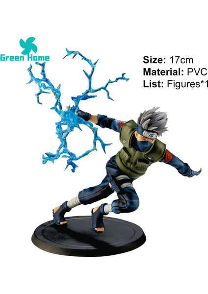 Green Home Hatake Kakashi Modeli Canlı Ifade Hatake Kakashi Modeli Süsleri (Yurt Dışından) modelleri