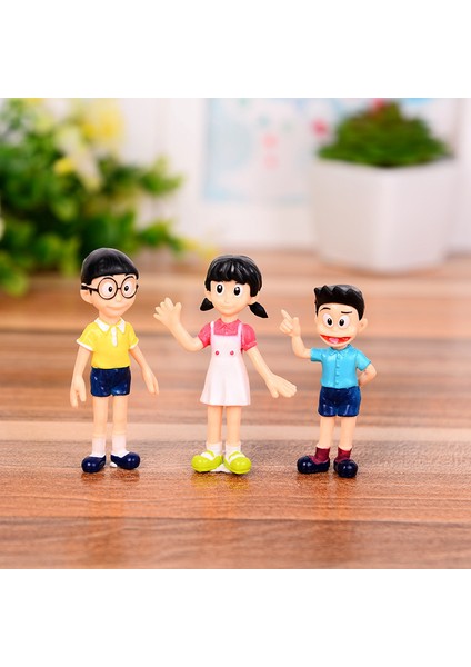 5 Adet/takım Doraemon Aksiyon Figürü Nobita Nobi Heykeli Model Oyuncak Koleksiyonu Hediye (Yurt Dışından) fırsatları