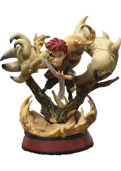 10 cm Naruto Serisi Süs Koleksiyonu Doğum Günü Hediyesi Tatil Hediyesi, Gaara Şekil (Yurt Dışından) modelleri