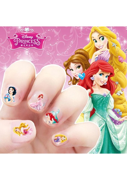 Disney Anime Figürleri Aurora Ariel Belle Prenses Çizgi Film Karakteri Makyaj Tırnak Çıkartmalar Oyuncaklar Kızlar Için Doğum Günü Yılbaşı Hediyeleri (Yurt Dışından)