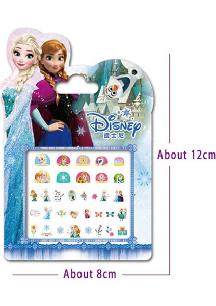 Disney Anime Figürleri Aurora Ariel Belle Prenses Çizgi Film Karakteri Makyaj Tırnak Çıkartmalar Oyuncaklar Kızlar Için Doğum Günü Yılbaşı Hediyeleri (Yurt Dışından) fırsatları