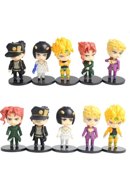 1 Adet Anime JOJO39S Tuhaf Macera Aksiyon Figürleri Joestar Phantom Kan Çelik Topu Çalıştırma Heykeli Koleksiyonu Çocuk Hediye Oyuncak (Yurt Dışından)