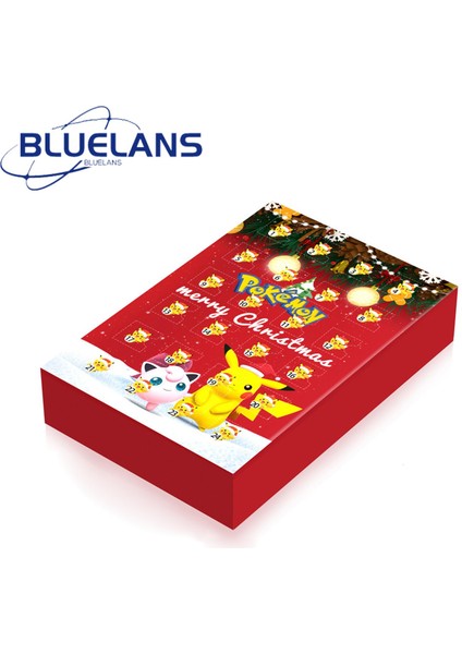 Noel Kör Kutu Çeşitli Noel Pokemons Aksiyon Figürü Oyuncaklar (Yurt Dışından)