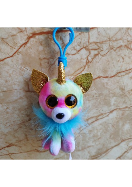 Ty Peluş Anahtarlık Sevimli Büyük Gözler Peluş Doldurulmuş Hayvan Kolye Anahtarlık Penguen Baykuş Tek Boynuzlu At Tavşan Çocuk Oyuncağı Dekorasyon 10CM (Yurt Dışından) fiyatları