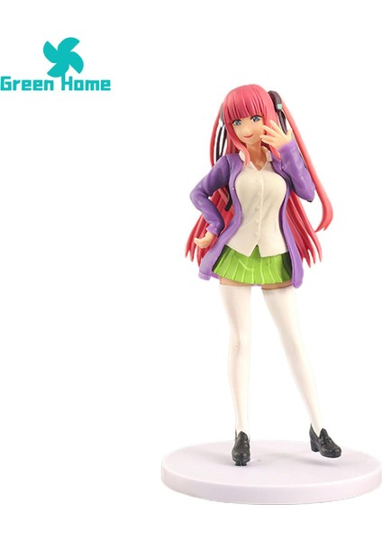 Yeşil Ev Aksiyon Figürü Özetin Özeti Beşizler Nakano Miku Heykeli Modeli Aksiyon Figürü (Yurt Dışından)