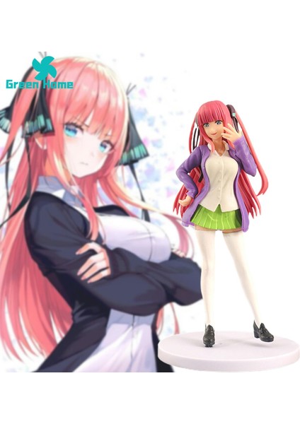 Yeşil Ev Aksiyon Figürü Özetin Özeti Beşizler Nakano Miku Heykeli Modeli Aksiyon Figürü (Yurt Dışından)