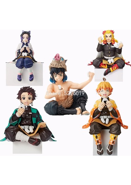 14CM Iblis Avcısı Anime Figürü Kamado Rengoku Kyoujurou Aksiyon Figürü Kimetsu Hiçbir Yaiba Kamado Tanjirou Nezuko Heykelcik Bebek (Yurt Dışından)