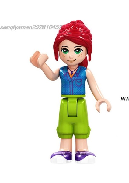 Disney Dancet Andrea Emma Tom Nicole Stella Olivia Mia Kate Stephanie Martina James Kız Blok Tuğla Mini Aksiyon Oyuncak Figürü Hediye (Yurt Dışından)