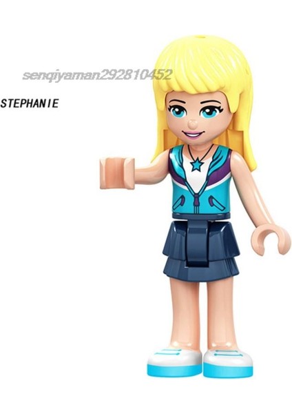 Disney Dancet Andrea Emma Tom Nicole Stella Olivia Mia Kate Stephanie Martina James Kız Blok Tuğla Mini Aksiyon Oyuncak Figürü Hediye (Yurt Dışından)