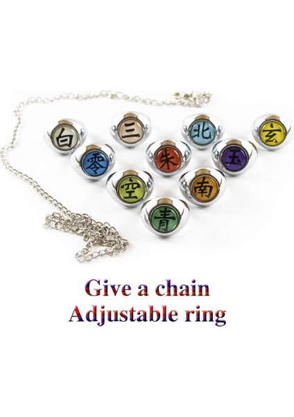 10 Adet/takım Naruto Akatsuki Metal Yüzükler Anime Itachi Şekil Cosplay Aksiyon Aksesuarı Jewerly Serin Erkek Çocuk Çocuk Oyuncakları (Yurt Dışından) indirimleri