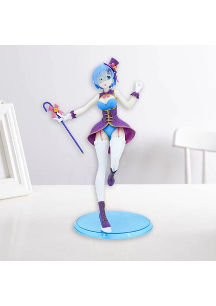 Anime Rem Modeli Minyatür Karikatür Rem Şekilli Kalıp Oyuncaklar Hobi Koleksiyonu (Yurt Dışından)