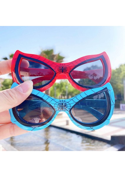 Disney Örümcek Adam Güneş Gözlüğü Plastik Aksiyon Karikatür Anime Marvel Örümcek Figürü Moda Güneş Gözlüğü Çocuk Günü Hediyesi Boys Için Oyuncaklar (Yurt Dışından) indirimleri