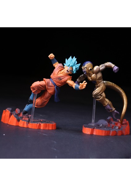 15 cm Dragon Ball Z Son Goku Kakarotto Altın Frieza Süper Saiyan Mavi Aksiyon Figürleri Dragon Ball Süper Şekilli Kalıp Oyuncaklar Hediyeler (Yurt Dışından)