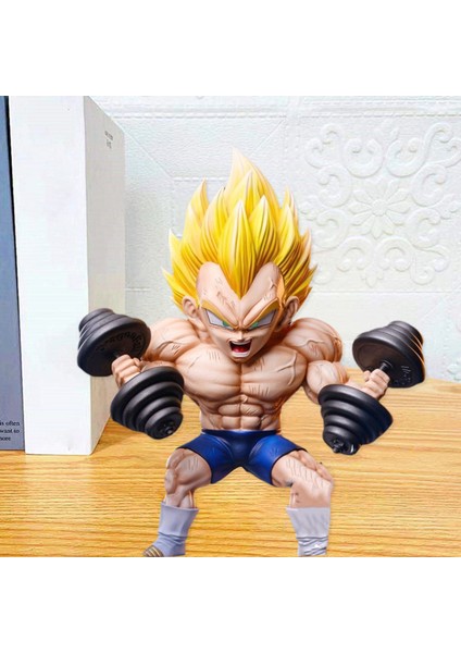 17 cm Dragon Ball El Yapımı Kas Spor Vegeta Bida Heykeli El Yapımı Model Süsler Koleksiyon Hediye (Yurt Dışından) fiyatları
