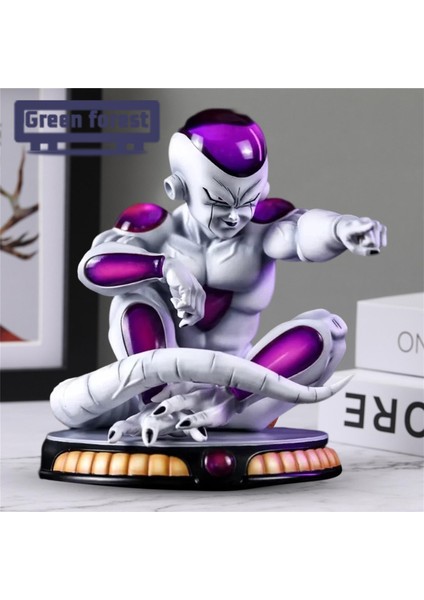 Yeşil Orman Frieza Modeli Minyatür Dragon Ball Frieza Şekilli Kalıp Oyuncak (Yurt Dışından)