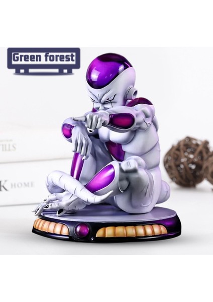 Yeşil Orman Frieza Modeli Minyatür Dragon Ball Frieza Şekilli Kalıp Oyuncak (Yurt Dışından)