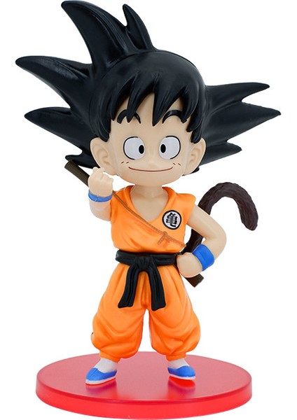 Yedi Ejderha Boncuk El Istasyonunun Etrafında Kunku Sarı Elbise Mavi Giysiler ve Halkın Figürleri Saç (Yurt Dışından) fiyatları