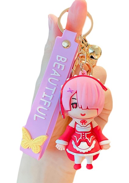 Anahtarlık Sıfır Başlangıç Hayat Başka Bir Dünyada Dekoratif Pvc Rem Anime Figürü Anahtarlık Hediye Için (Yurt Dışından)