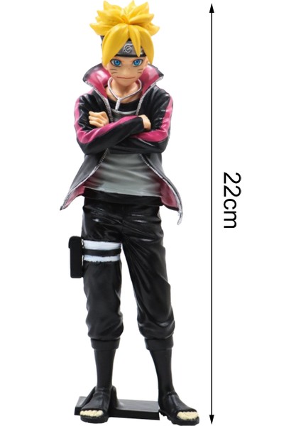 Boruto Modeli Hediye Için Yüksek Kaliteli Dekoratif Pvc Boruto Anime Aksiyon Figürü (Yurt Dışından) fırsatları