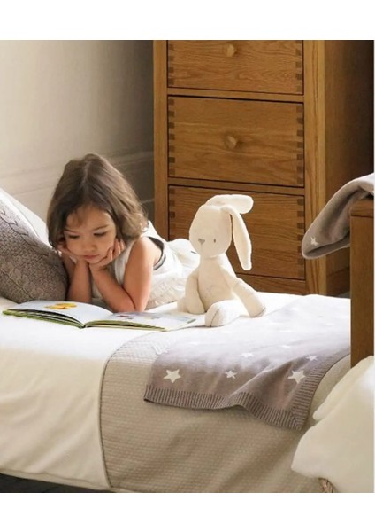 Bebekler Peluş Tavşan Tavşan Yumuşak Oyuncaklar Uyuyan Bebek Yumuşak Tavşan Peluş Çocuğun Ilk Bubby Doll Pamuk Doğal Renk Bebek Yürümeye Başlayan Için (Yurt Dışından) modelleri